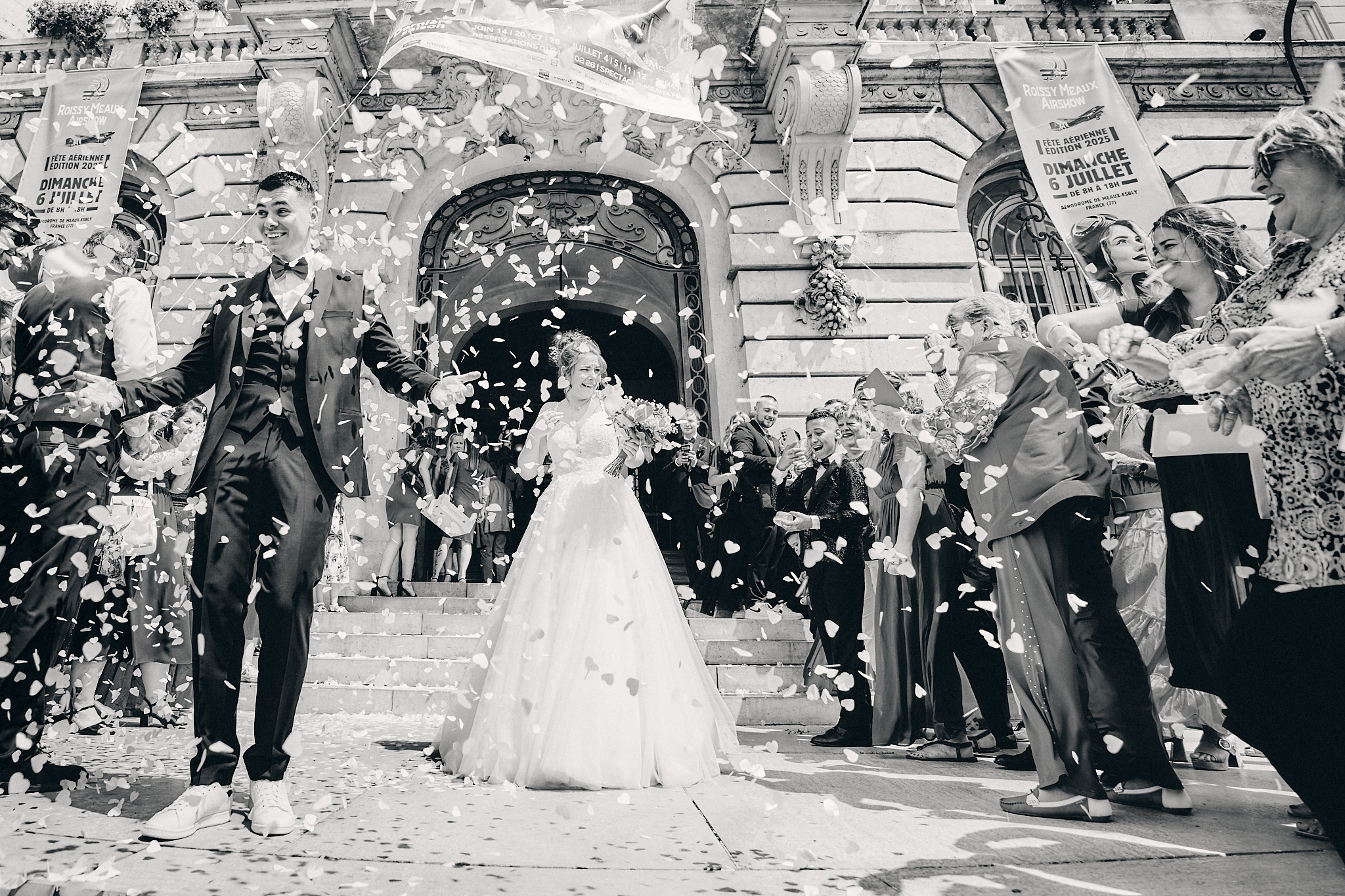 L'émotion en mouvement sous les confettis